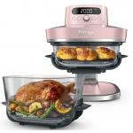 Friteuza cu aer cald Ninja AS101EURS Crispi Pro 7in1 XL, 2050W, Capacitate 5.7l, Temperatura maxima 240 °C, 7 programe, Roz 2 - lerato.ro